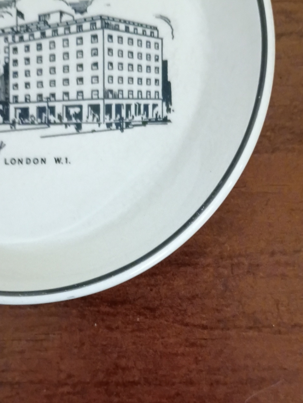 The Westbury Hotel, London, Trinket Dish - Vintage 60s - Picture 5 of 8